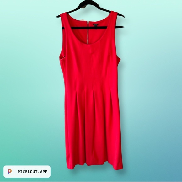 Red J Crew Dress - Picture 3 of 5